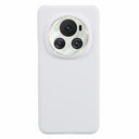 Honor Magic6 Gummibelagt Plastik Cover - Hvid