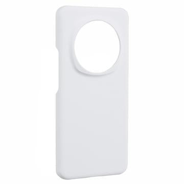 Honor Magic6 Gummibelagt Plastik Cover - Hvid