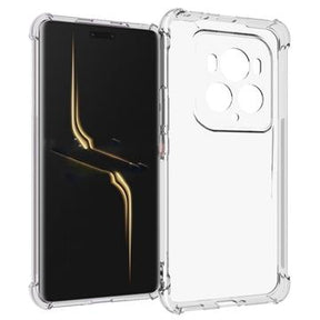 Honor Magic6 Stødsikkert TPU Cover - Gennemsigtig