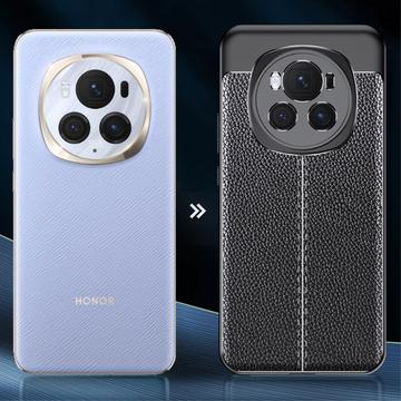 Honor Magic6 Slim-Fit Premium TPU Cover - Sort