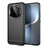 Honor Magic7 Børstet TPU Cover - Karbonfiber - Sort