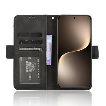 Honor Magic7 Kortholder Pung Etui - Sort