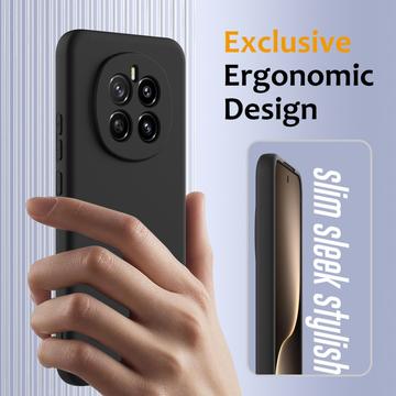 Honor Magic7 Liquid Silikone Cover - MagSafe Kompatibel - Sort