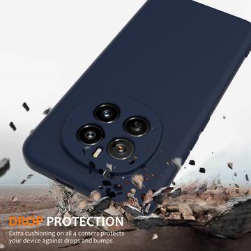 Honor Magic7 Liquid Silikone Cover - MagSafe Kompatibel - Mørkeblå