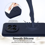 Honor Magic7 Liquid Silikone Cover - MagSafe Kompatibel - Mørkeblå