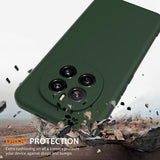 Honor Magic7 Liquid Silikone Cover - MagSafe Kompatibel - Mørkegrøn