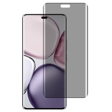 Honor Magic7 Lite Privacy Full Cover Skærmbeskyttelse Hærdet Glas - Sort Kant