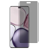 Honor Magic7 Lite Privacy Full Cover Skærmbeskyttelse Hærdet Glas - Sort Kant