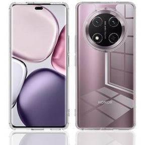 Honor Magic7 Lite Ridsefast Hybrid Cover - Gennemsigtig