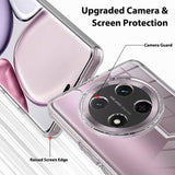 Honor Magic7 Lite Ridsefast Hybrid Cover - Gennemsigtig