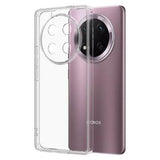 Honor Magic7 Lite Ridsefast Hybrid Cover - Gennemsigtig