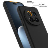 Honor Magic7 Pro Liquid Silikone Cover - MagSafe Kompatibel - Sort