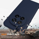 Honor Magic7 Pro Liquid Silikone Cover - MagSafe Kompatibel - Mørkeblå