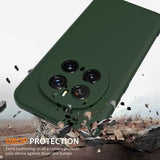 Honor Magic7 Pro Liquid Silikone Cover - MagSafe Kompatibel - Mørkegrøn