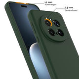 Honor Magic7 Pro Liquid Silikone Cover - MagSafe Kompatibel - Mørkegrøn