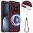 Honor Magic7 Pro Liquid Silikone Cover - MagSafe Kompatibel - Vinrød