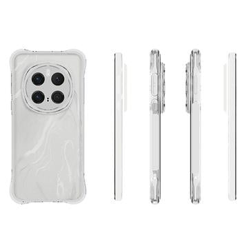 Honor Magic7 Pro Stødsikkert TPU Cover - Gennemsigtig