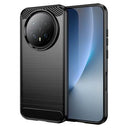 Honor Magic8 Børstet TPU Cover - Karbonfiber - Sort