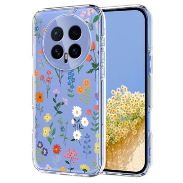 Honor Magic8 TPU-cover med blomstermønster - tusindfryd