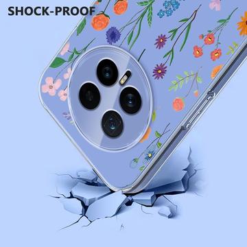 Honor Magic8 TPU-cover med blomstermønster - tusindfryd