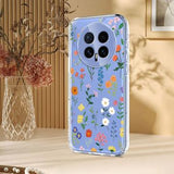 Honor Magic8 TPU-cover med blomstermønster - tusindfryd