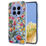 Honor Magic8 TPU-cover med blomstermønster - Liljer