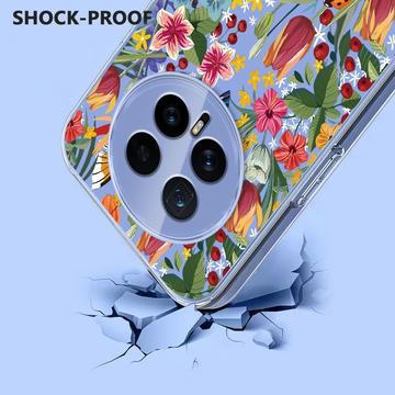 Honor Magic8 TPU-cover med blomstermønster - Liljer