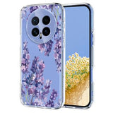 Honor Magic8 TPU-cover med blomstermønster - Blåregn