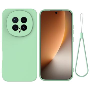 Honor Magic8 Flydende silikone cover med håndrem - grøn