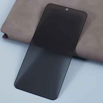 Honor Magic8 Pro Air Privacy Full Cover Skærmbeskytter Hærdet Glas - Sort Kant