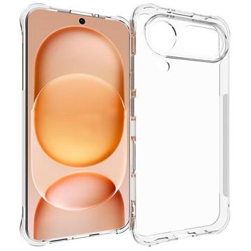 Honor Magic8 Pro Air Stødsikkert Silikone Cover - Gennemsigtig