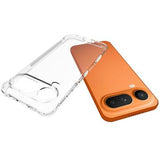 Honor Magic8 Pro Air Stødsikkert Silikone Cover - Gennemsigtig