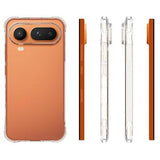 Honor Magic8 Pro Air Stødsikkert Silikone Cover - Gennemsigtig
