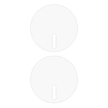 Honor Magic8 Pro Kamera Linse Hærdet Glas Beskytter - 2 Stk.