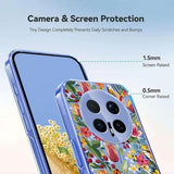 Honor Magic8 Pro TPU-cover med blomstermønster - Liljer