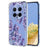 Honor Magic8 Pro TPU-cover med blomstermønster - Blåregn