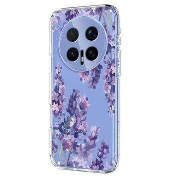 Honor Magic8 Pro TPU-cover med blomstermønster - Blåregn