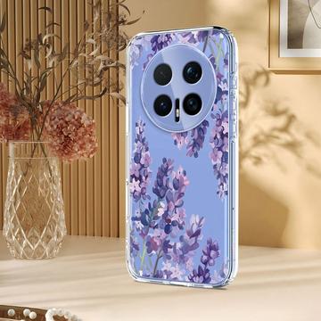 Honor Magic8 Pro TPU-cover med blomstermønster - Blåregn