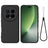 Honor Magic8 Pro Flydende silikone cover med håndrem - sort