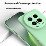 Honor Magic8 Pro Flydende silikone cover med håndrem - grøn