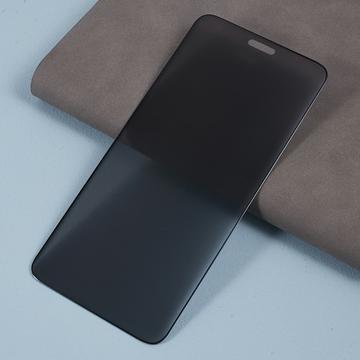 Honor Magic8 Pro Privacy Full Cover Skærmbeskytter Hærdet Glas - Sort Kant