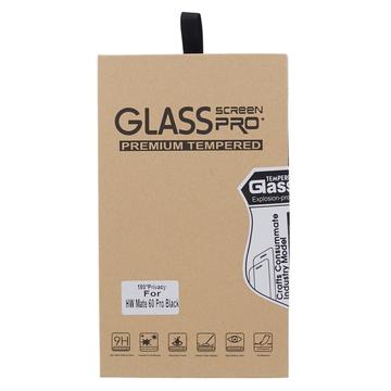 Honor Magic8 Pro Privacy Full Cover Skærmbeskytter Hærdet Glas - Sort Kant