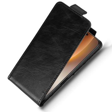 Honor Magic8 Pro lodret flip-etui med stativ - sort