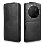 Honor Magic8 Pro lodret flip-etui med stativ - sort