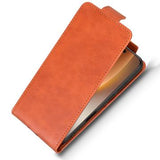 Honor Magic8 Pro lodret flip-etui med stativ - Brun