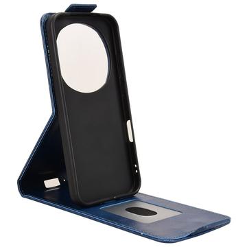 Honor Magic8 Pro lodret flip-etui med stativ - mørkeblå