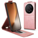 Honor Magic8 Pro lodret flip-etui med stativ - rosaguld