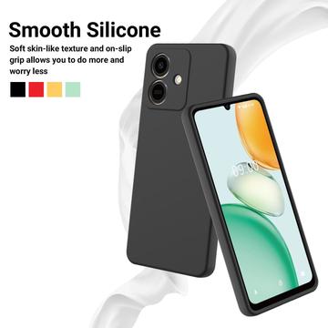 Honor Play10 Flydende silikone cover med håndrem - sort