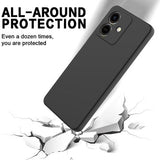 Honor Play10 Flydende silikone cover med håndrem - sort