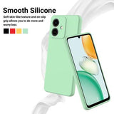 Honor Play10 Flydende silikone cover med håndrem - grøn